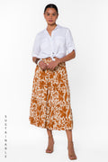 Villa Floral Skirt