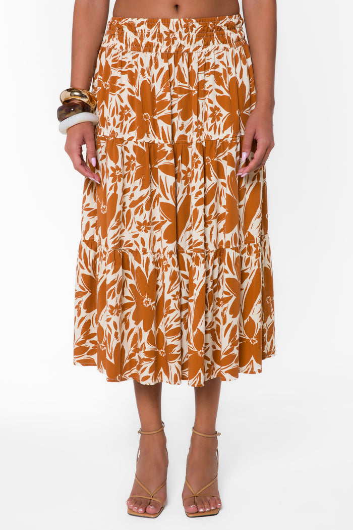 Villa Floral Skirt