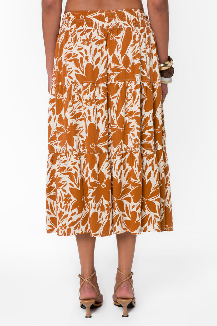 Villa Floral Skirt