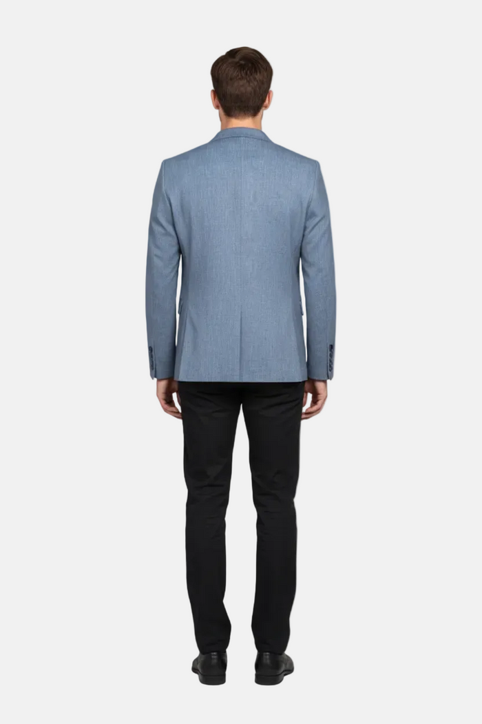 Vindor Indigo Blazer - Back