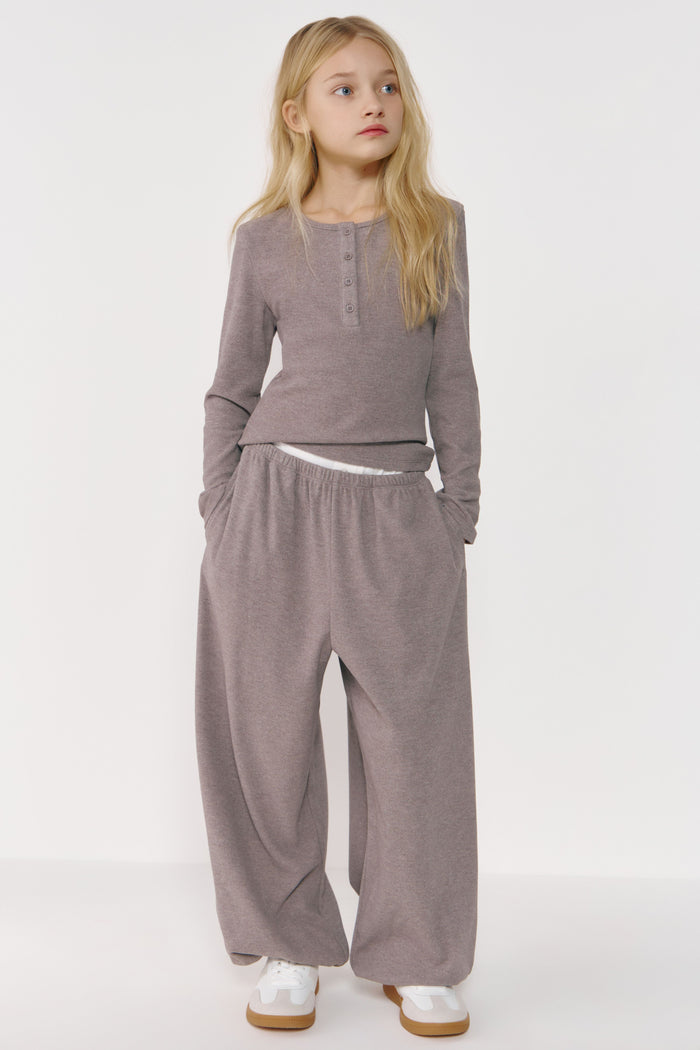 LIGHT GREY MELANGE