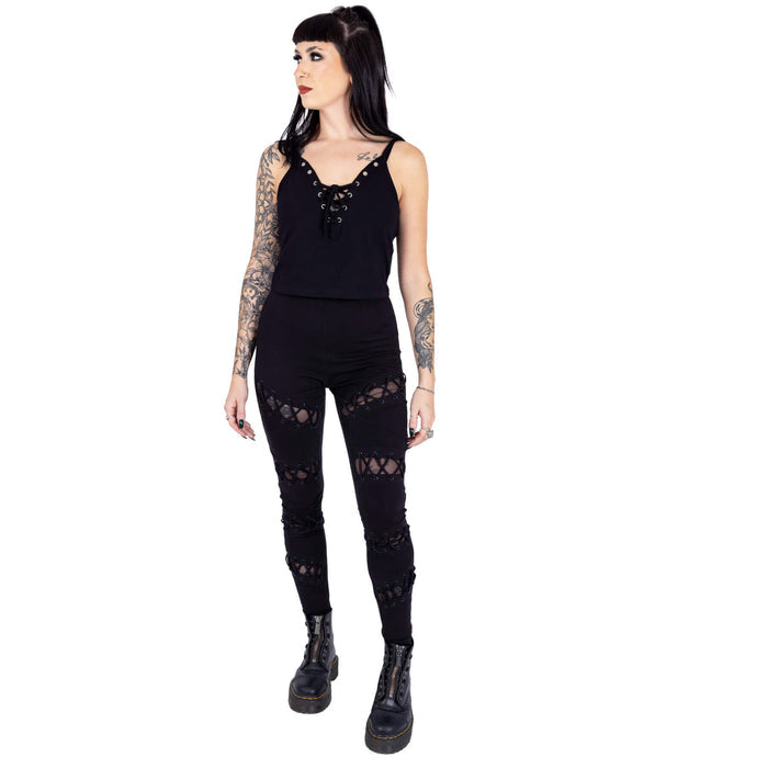 Vixxsin CALAIS LEGGINGS - BLACK Claxton Creations GB