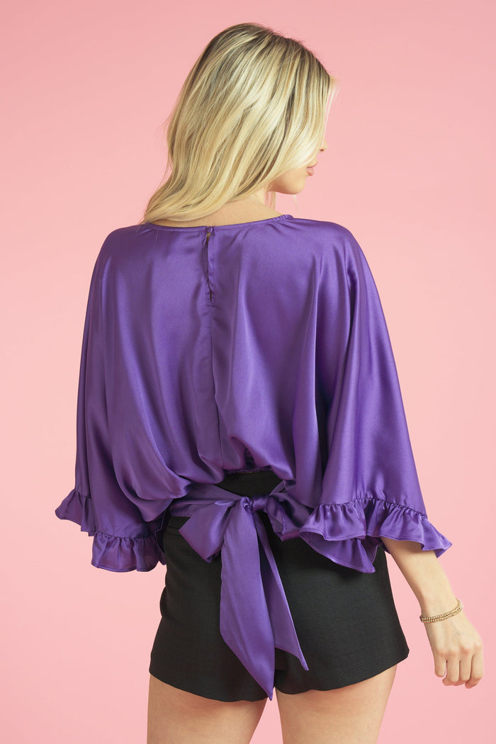 Vogue Tie-Back Top - SexyModest Boutique