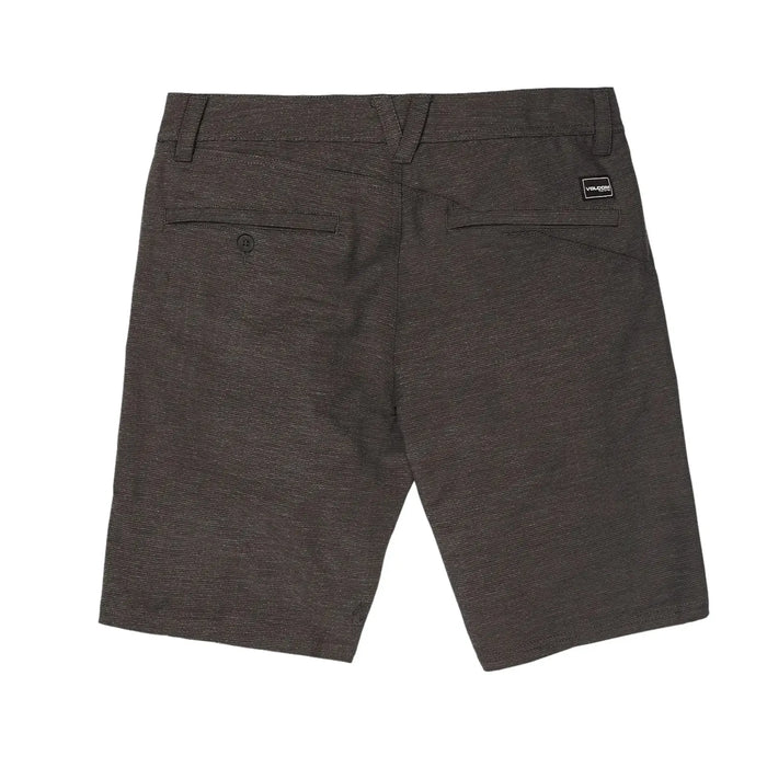 Volcom Pantaloncino Black Slub Frickin Cross Shred 20