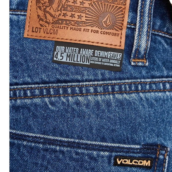 Volcom Pantaloni Denim Billow Blue
