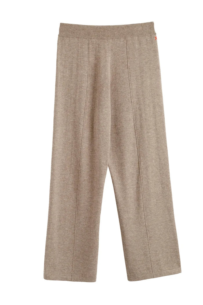 Beige pants on a white background