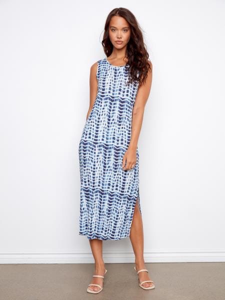 Water's Edge Sleeveless Dress by Charlie B Charlie B Dress Small