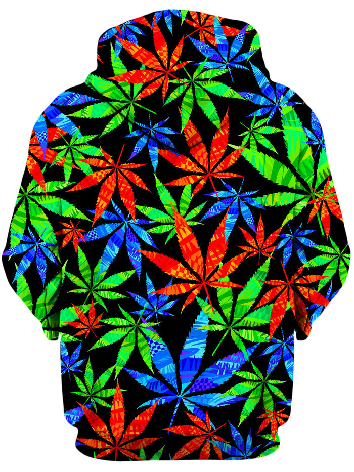 Weed Unisex Zip-Up Hoodie Technodrome Epic Hoodie