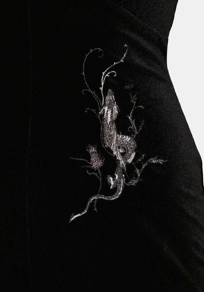 Whim Dragon Halter Jumpsuit