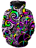 White Doodle Magic V2 Unisex Hoodie BrizBazaar Epic Hoodie