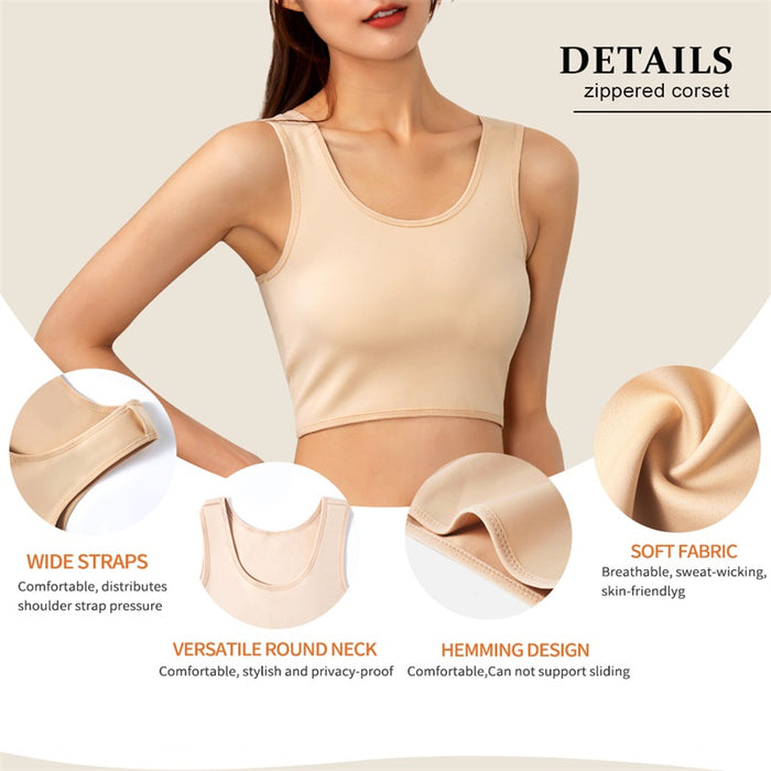 Wireless Push-up Bra Body Shaper Jumpsuit Women’s Seamless Crop Shapewear