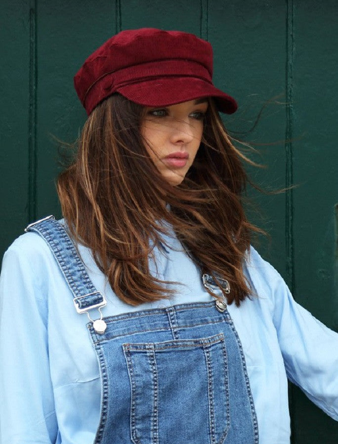 Wild Atlantic Skipper Cap- Wine #color_wine