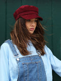 Wild Atlantic Skipper Cap- Wine #color_wine