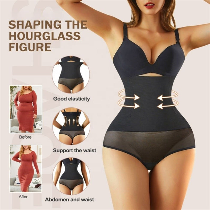 Women T Back Crotch Panty Seamless Thong Tummy Control Shaper