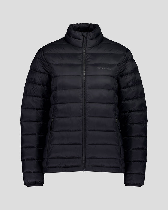 Women's Core Light Weight Insulated Jacket - Black Stingray