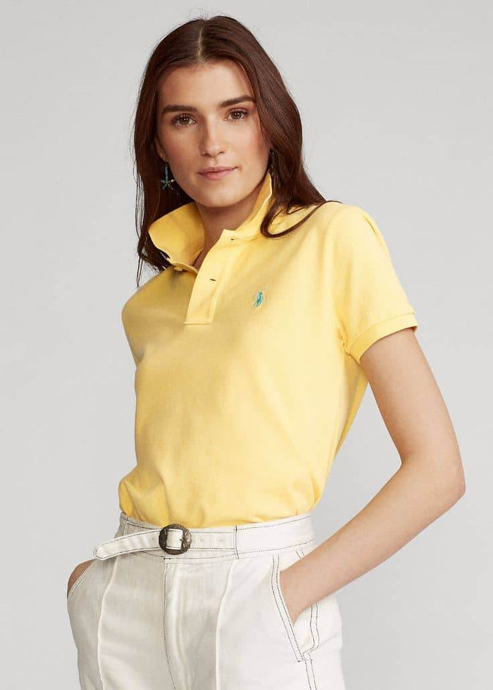 Womens Polo Shirt - Cambridge Yellow - Dubai Offers Today
