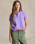 Womens Polo Shirt - Light Purple - Dubai Offers Today