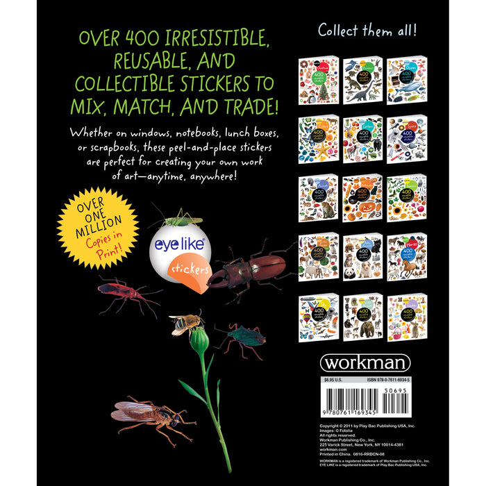 Workman Publishing - EyeLike Stickers: Bugs