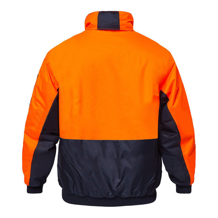 WW9012 Thunder Hi Vis Modern Bomber Jacket