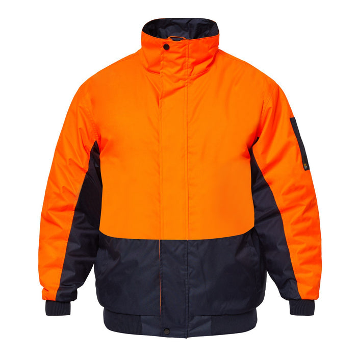 WW9012 Thunder Hi Vis Modern Bomber Jacket