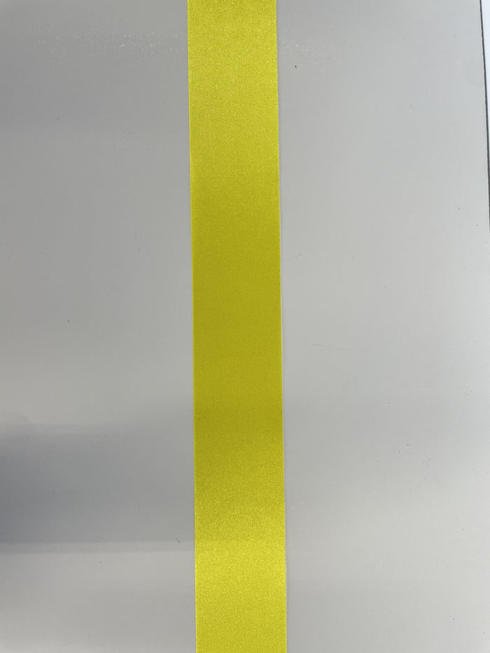 Yellow Satin Ribbon