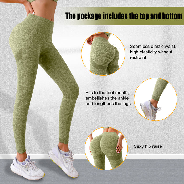 Yoga Leggings High Waist Scrunch Butt Lifter Tummy Control Fitness Gym Pants