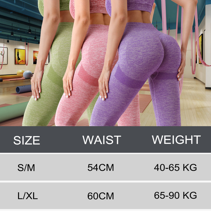 Yoga Leggings High Waist Scrunch Butt Lifter Tummy Control Fitness Gym Pants