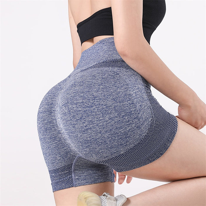 Yoga Shorts Seamless Gym Workout Fitness Leggings for Waist Slimming