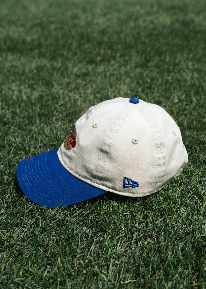 Youth Cubs Hot Dog Two-Tone Hat - Ivory & Royal