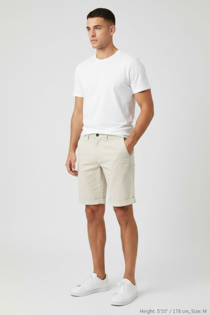 Zurex Chino Shorts - Front Three Quarter